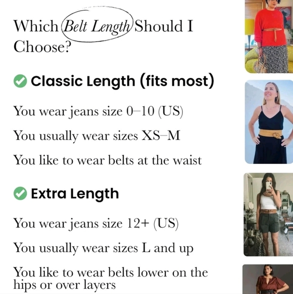 ADA Collection Leather Wrap Obi Belt Tan 96" Long - Picture 5 of 8